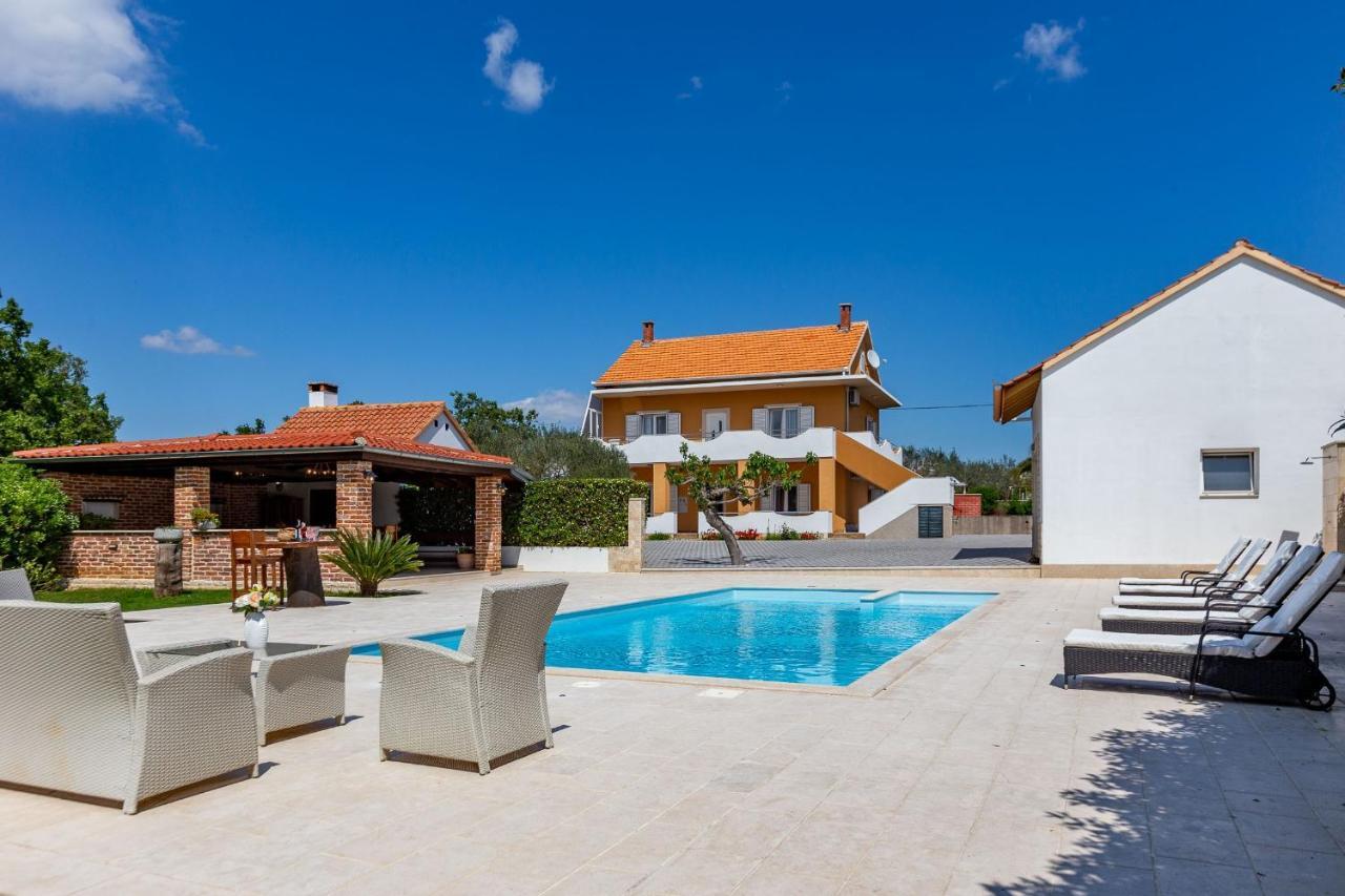 Mp Luxury Holiday Home With Swimming Pool Zadar Exterior foto